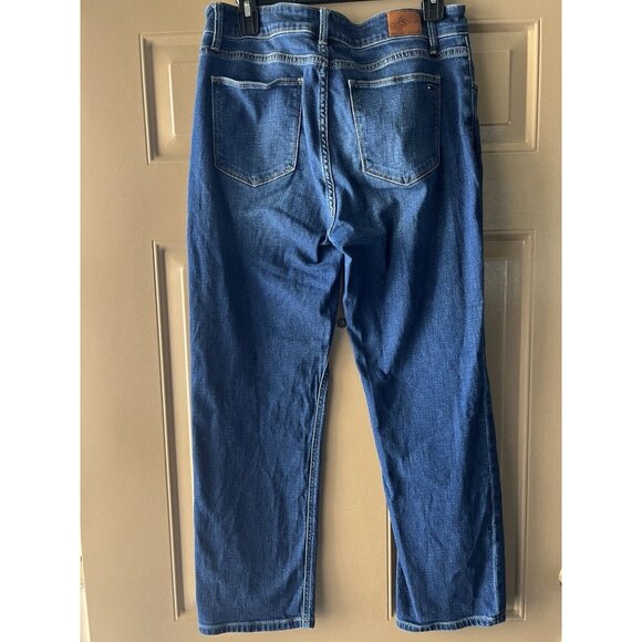 Tommy Hilfiger Jeans Womens Size 10 Tribeca Straight Ankle Denim Medium Wash - Picture 5 of 13